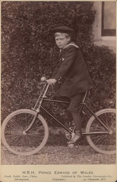 Principe Edoardo di Galles da English Photographer