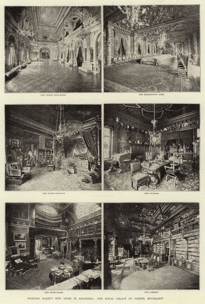 La nuova casa della principessa Maria in Romania, il Palazzo Reale di Plesch, Bucarest da English Photographer
