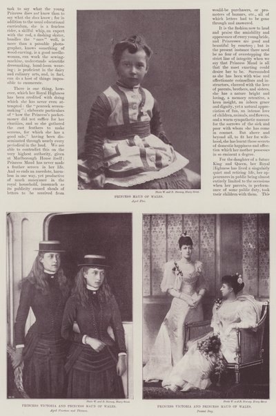 Principessa Maud del Galles da English Photographer