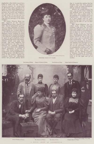 Principessa Maud del Galles da English Photographer