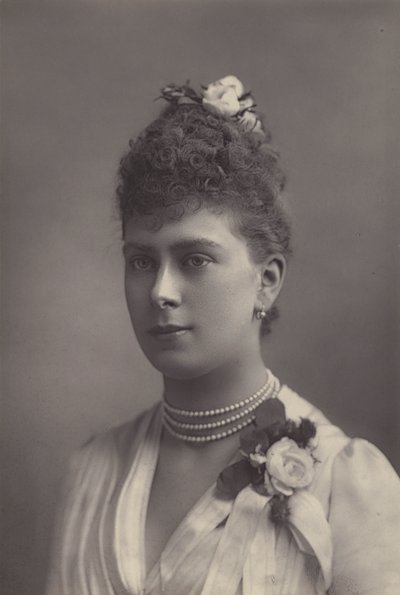 Principessa Victoria Mary di Teck da English Photographer