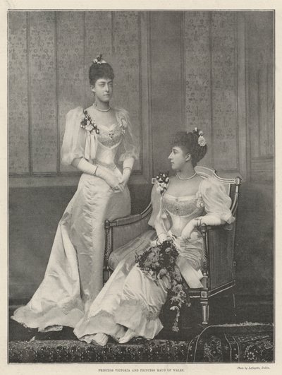 Principessa Vittoria e Principessa Maud del Galles da English Photographer