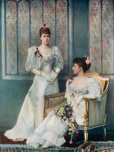 Principessa Vittoria del Galles e Principessa Carlo di Danimarca da English Photographer