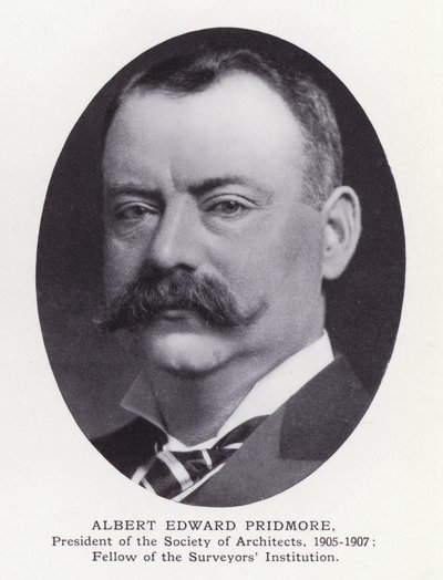 Uomini prominenti di Londra: Albert Edward Pridmore da English Photographer