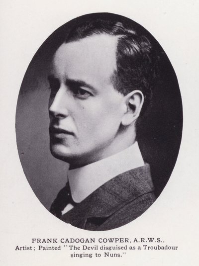 Uomini Prominenti di Londra: Frank Cadogan Cowper da English Photographer