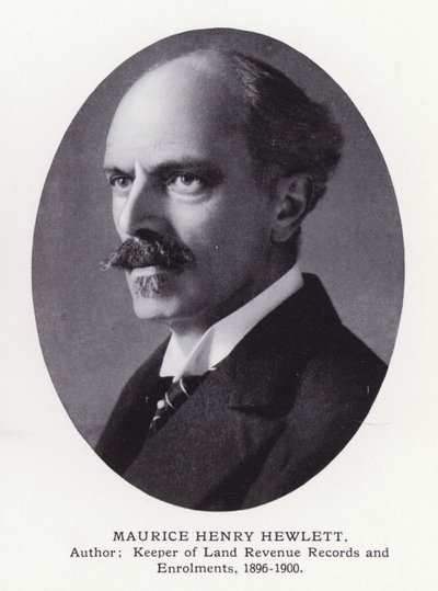 Uomini Prominenti di Londra: Maurice Henry Hewlett da English Photographer