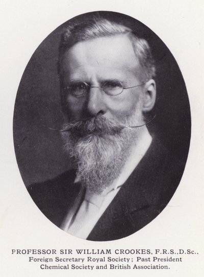 Uomini prominenti di Londra: Professor Sir William Crookes da English Photographer
