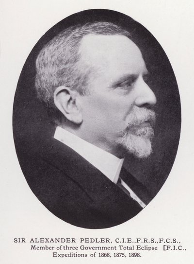 Uomini prominenti di Londra: Sir Alexander Pedler da English Photographer
