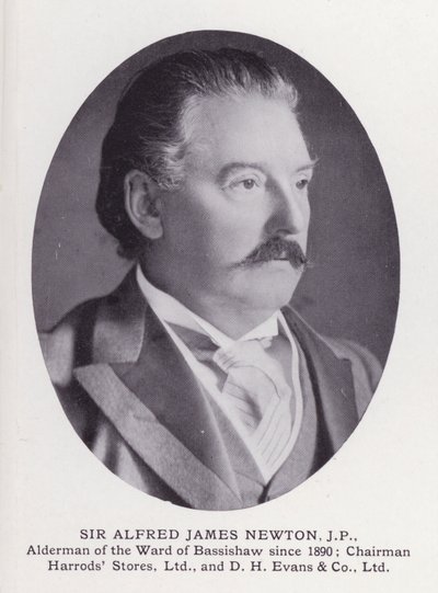 Uomini prominenti di Londra: Sir Alfred James Newton da English Photographer