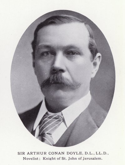 Uomini Prominenti di Londra: Sir Arthur Conan Doyle da English Photographer