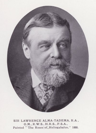 Uomini prominenti di Londra: Sir Lawrence Alma-Tadema da English Photographer
