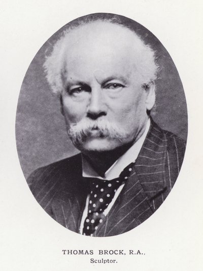 Uomini Prominenti di Londra: Thomas Brock da English Photographer