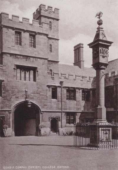 Quadrilatero del Corpus Christi College, Oxford da English Photographer