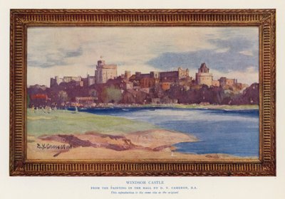 Casa delle bambole della Regina Maria: Castello di Windsor da English Photographer