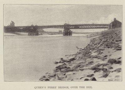 Ponte di Queens Ferry, sul Dee da English Photographer