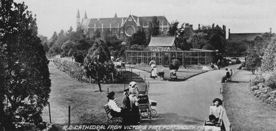 Cattedrale RC da Victoria Park, Portsmouth da English Photographer