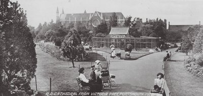 Cattedrale RC da Victoria Park, Portsmouth da English Photographer