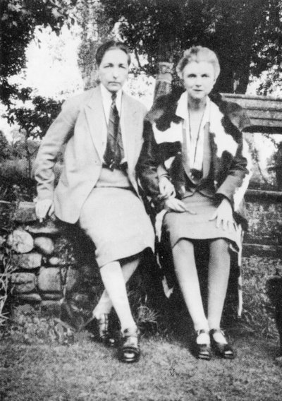 Radclyffe Hall e Una Vincenzo da English Photographer