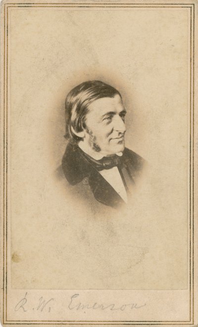 Ralph Waldo Emerson da English Photographer