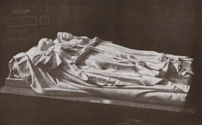 Figure reclinate della Regina Vittoria e del Principe Consorte nel Mausoleo di Frogmore da English Photographer
