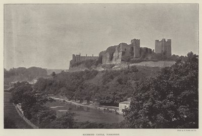 Castello di Richmond, Yorkshire da English Photographer
