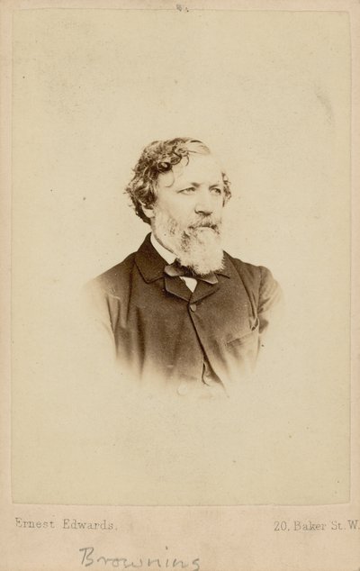 Robert Browning da English Photographer