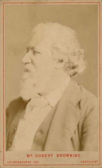 Robert Browning da English Photographer