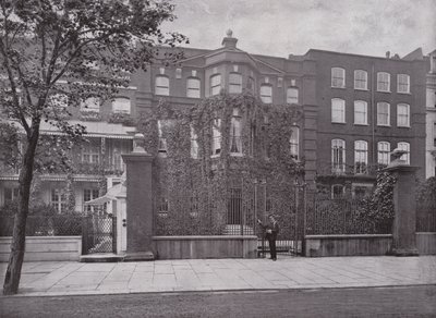 Casa di Rossetti in Cheyne Walk, Chelsea da English Photographer