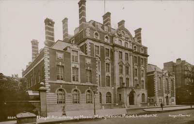 Royal Academy of Music, Marylebone Road, Londra da English Photographer