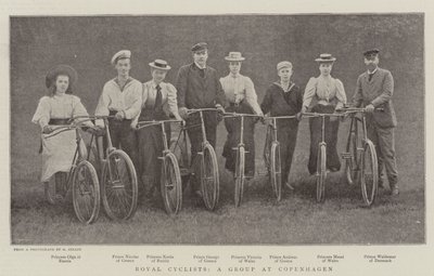 Ciclisti reali, un gruppo a Copenaghen da English Photographer