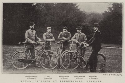 Ciclisti Reali a Fredensborg, Danimarca da English Photographer