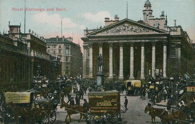 Royal Exchange e Banca, Londra da English Photographer