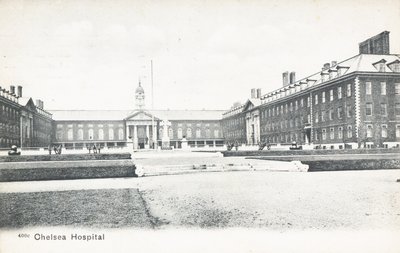 Ospedale Reale Chelsea su Royal Hospital Road da English Photographer