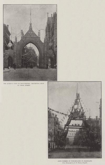 Visita reale a Manchester da English Photographer