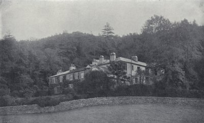 Casa di Ruskin, Brantwood, nella regione dei laghi da English Photographer