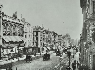 Saint Jamess Street: vista sud, 1896 da English Photographer