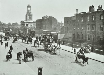 Saint Marks, Clapham Road: vicino a Kennington Road, 1894 da English Photographer