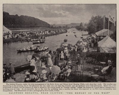 Regata di Saltford, vicino a Clifton, l