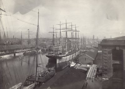 Salthouse Dock, Liverpool, giugno 1897 da English Photographer