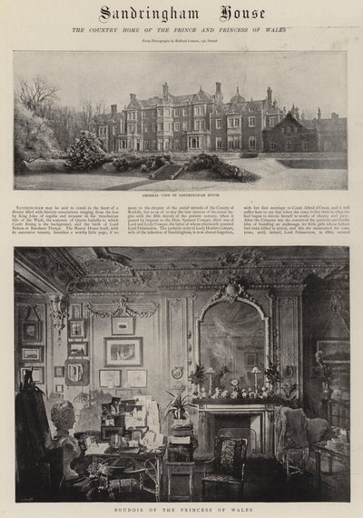 Sandringham House da English Photographer
