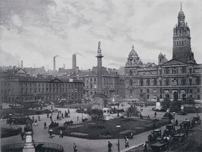 Scozia: Glasgow, George Square da English Photographer