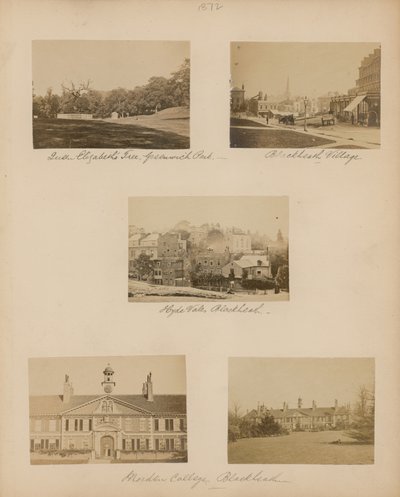Serie di immagini di Blackheath da English Photographer