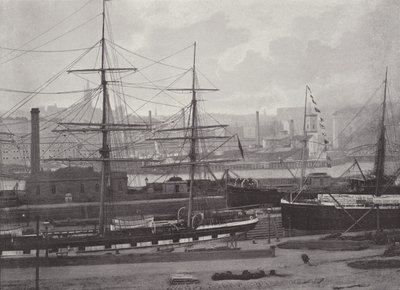 Navigazione sul Clyde, Partick, Glasgow da English Photographer