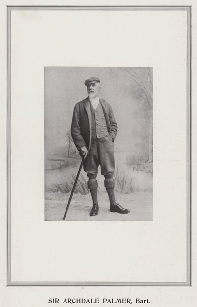 Sir Archdale Palmer, Baronet da English Photographer