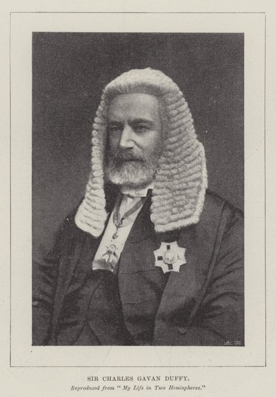 Sir Charles Gavan Duffy da English Photographer