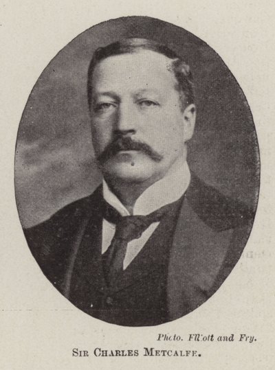 Sir Charles Metcalfe da English Photographer