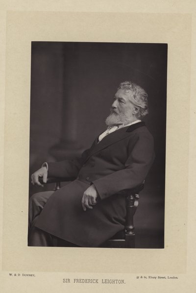 Sir Frederick Leighton da English Photographer
