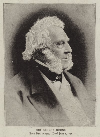 Sir George Burns da English Photographer
