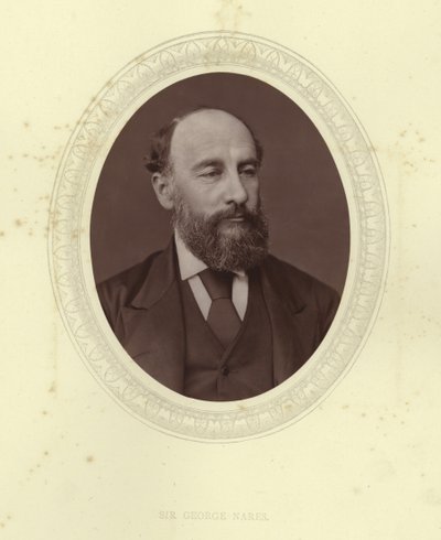 Sir George Nares da English Photographer