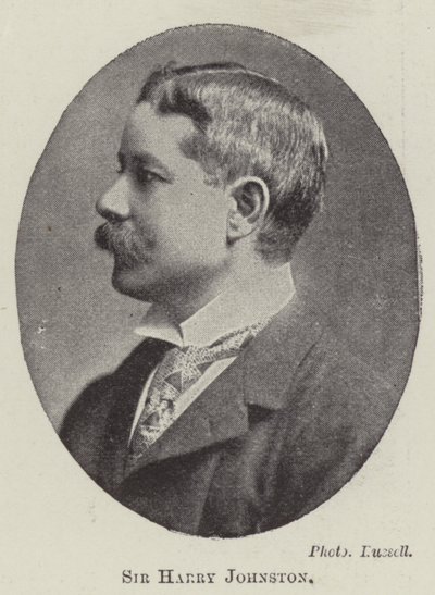 Sir Harry Johnston da English Photographer
